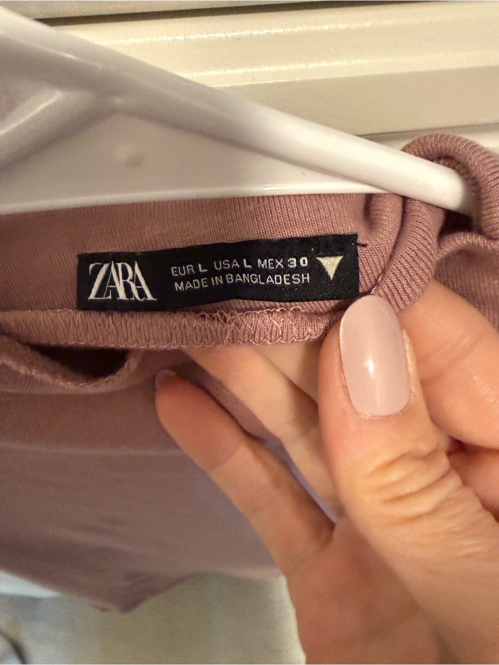 Zara Sleeveless Mock Neck Tank in Mauve - Picture 2 of 3